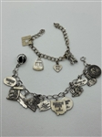 (2) Sterling Silver Charm Bracelets