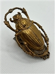 Egyptian Revival Scarab Statement Ring