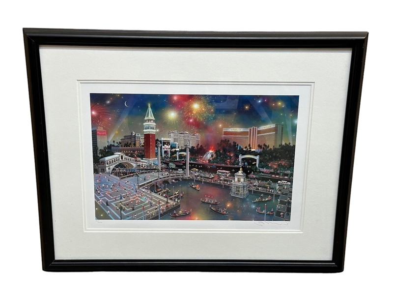 Alexander Chen "The Grand View" Las Vegas S/N Lithograph 