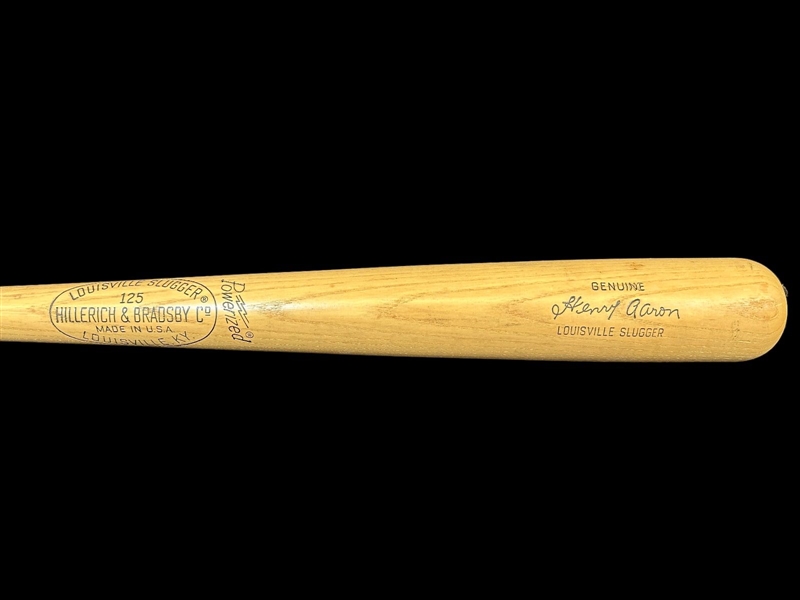 Hank Aaron H & B Louisville Slugger Store Model Bat