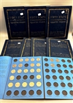 (178) Fifty State Commemorative Quarters & (8) Whitman Deluxe Edition Albums