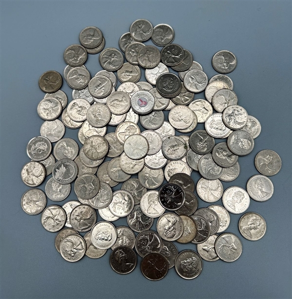 (123) Canadian Quarters