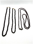 (3) Strands of Victorian Garnet Necklaces