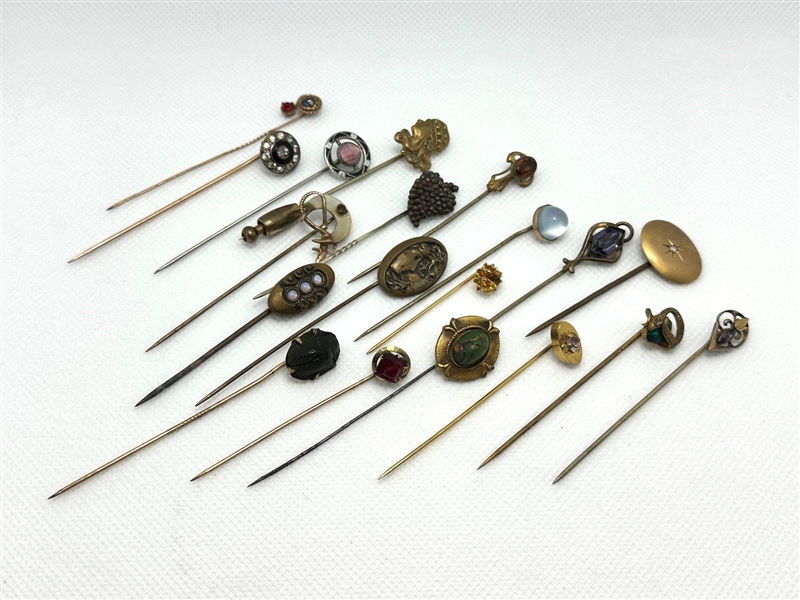 Group of Victorian Hair Pins