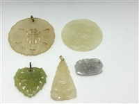 (5) Jade Pendants