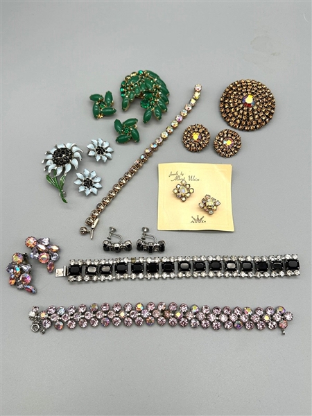 Group of Weiss Costume Jewelry