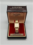 14k Gold Mens Longines Dress Watch Belonging to Alan Ruben Olympic Champion 1972