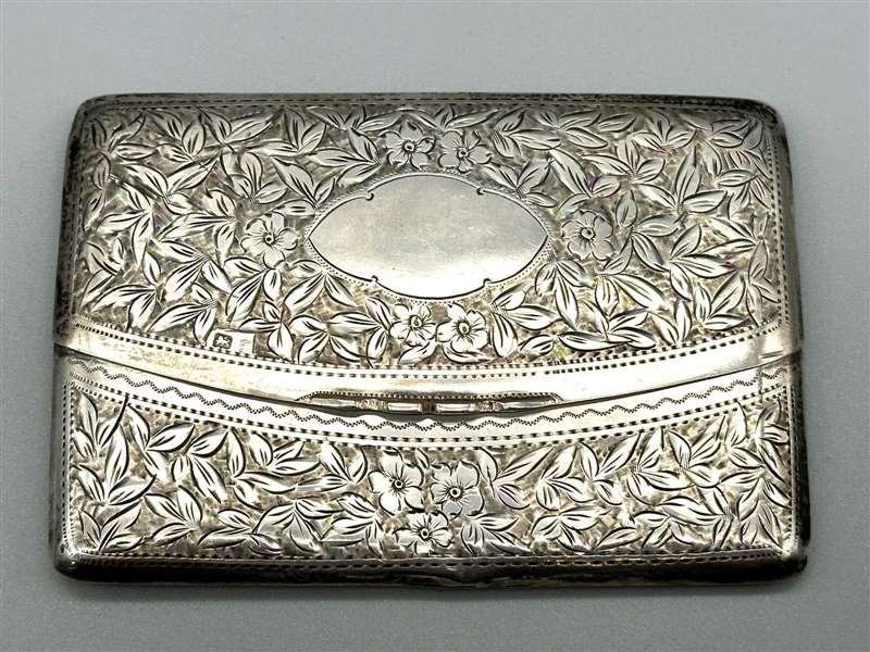 1911 Henry Williamson Ltd Sterling Silver Card Case