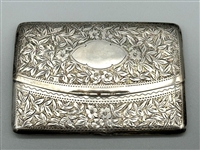 1911 Henry Williamson Ltd Sterling Silver Card Case