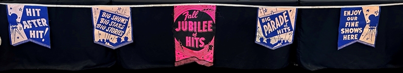 Hit After Hit Fall Jubilee of Hits Vintage Banner