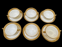 (6) Mintons for Tiffany and Co. NY Soups and Under Plates