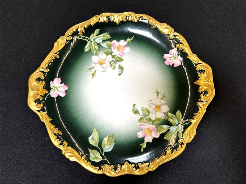 T & V Limoges Display Platter Charger