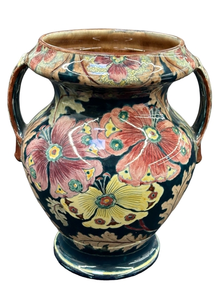 Royal Bonn Old Dutch Pansy Vase 