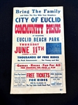 Vintage Euclid Beach Park Community Pinic Sign