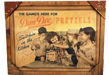 The Gangs Here For Dan Dee Pretzels Vintage Advertisiment