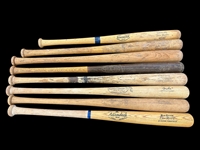 (8) Group of Full Size Vintage Baseball Bats; Store Models, Specials , Jackie Robinson, Bench