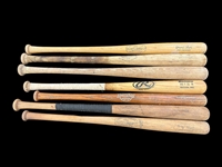 (7) Full Size Baseball Bats; Mantle, Maris, Lynn, Others