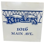 Kindlers 1016 Main Ave Advertising Sign
