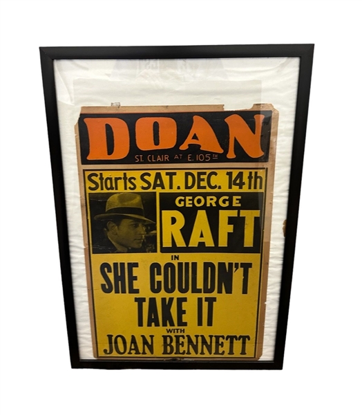 Vintage Doan Theater Advertising Poster