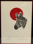 Nancy Nemec Intaglio Relief "Horse of a Different Color"