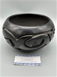 Stella Chavarria Santa Clara Black Pottery Vessel