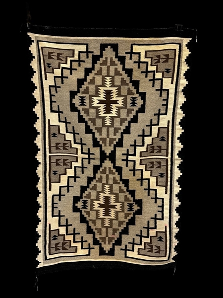 Navajo Two Grey Hills Rug 