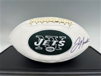 Joe Namath Autographed Jets Football 