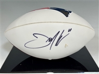 Julian Edelman Autographed Patriots Football 