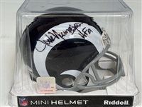 Jack Youngblood Los Angeles Rams Autographed Mini Helmet