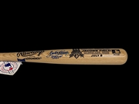 Sandy Alomar Autographed Baseball Bat Rawlings 1997 All Star Game Bat
