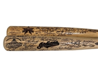 (2) Commemorative Cleveland Indians Baseball Bats