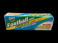 1992 Topps Football Cards Complete Set Series I and II