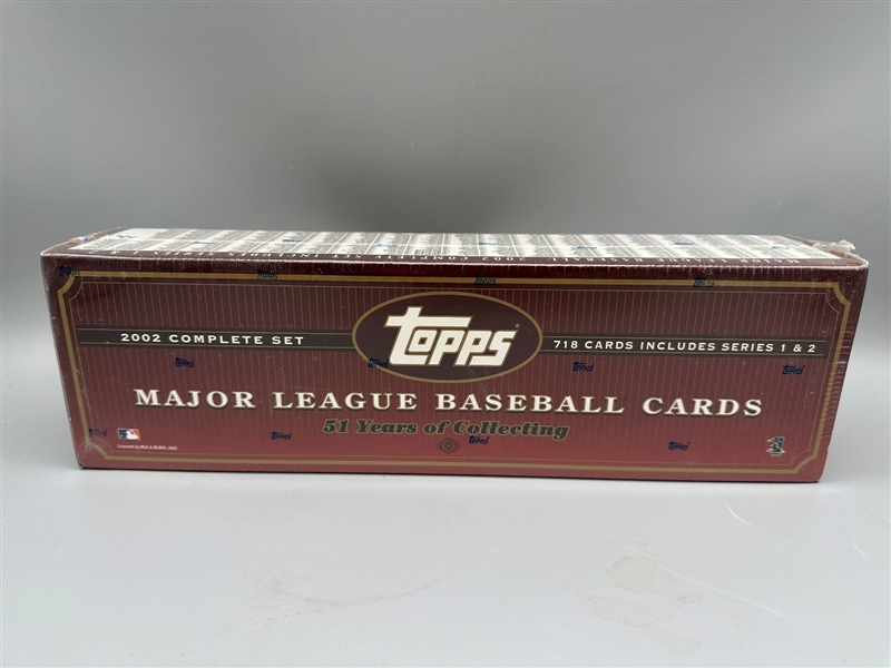 2002 Topps Baseball Card Complete Set