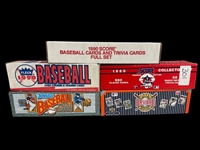 (5) Complete Baseball Card Sets; Fleer, Donruss, Score, upper Deck
