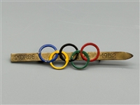 1952 Winter Olympics Oslo Souvenir Pin