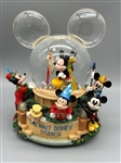 Walt Disney Studios Mickey Mouse Club March Globe Music Box