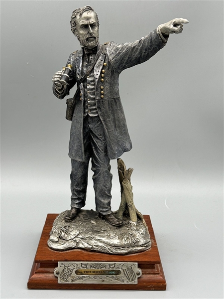 Chilmark Pewter Figurine COA With Original Box: William T. Sherman