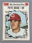 1970 Topps #458 Pete Rose Sporting News