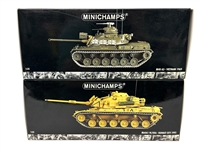 (2) Mini Champs War Tanks in Original Boxes
