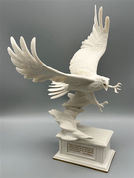 Bisque Eagle Sculpture Ronald Reagan Presidential Foundation