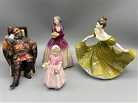 (4) Royal Doulton Figurines
