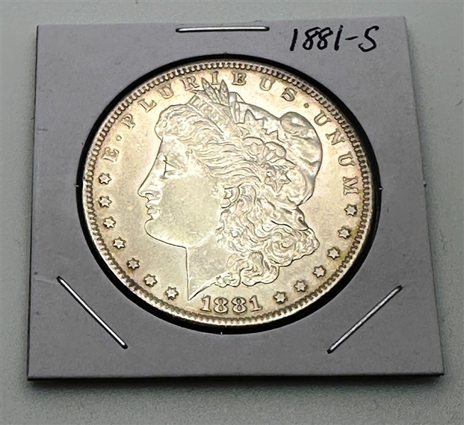 1881-S Morgan Silver Dollar