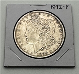 1892-P Morgan Silver Dollar