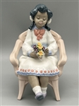 Lladro Porcelain Figurine Black Legacy "Sitting Pretty"