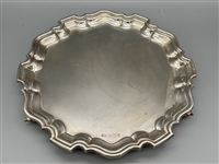 Sterling Silver Three Fotted Tray Sheffield E. Viners c1900