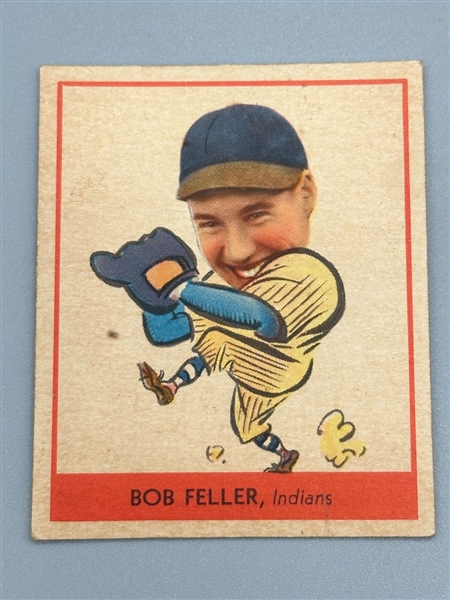 1938 Goudey Heads Up Bob Feller #264