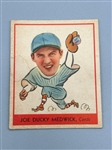 1938 Goudey Heads Up #262 Joseph Medwick Baseball Card