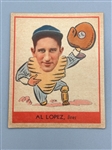 1938 Goudey Heads Up #257 Al Lopez Baseball Card