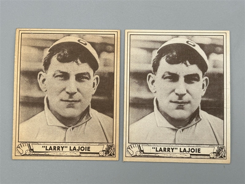 (2) 1940 Playball #173 Larry Nap Lajoie Baseball Cards