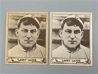 (2) 1940 Playball #173 Larry Nap Lajoie Baseball Cards